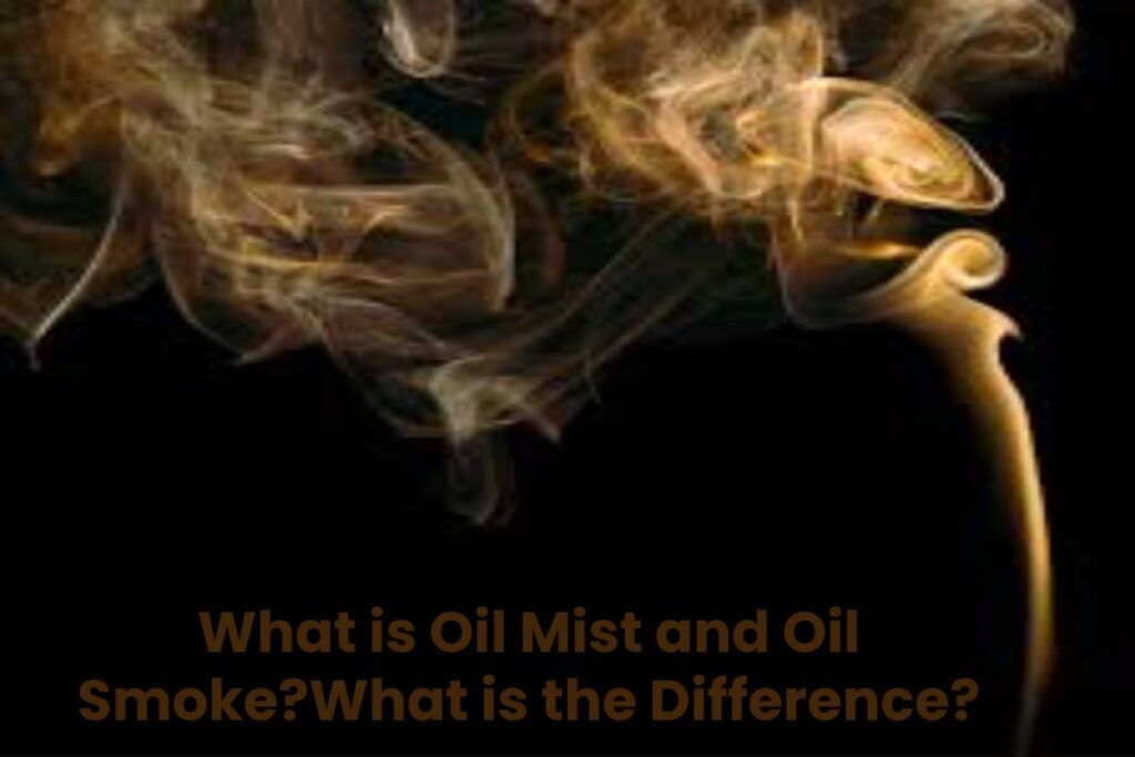 What is Oil Mist and Oil Smoke? What is the Difference? Health Bloging